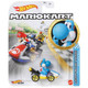 Hot Wheels Mario Kart Light Blue Yoshi Standard Kart