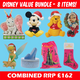 DISNEY 8 PIECE VALUE BUNDLE