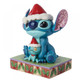 Disney Traditions Santa Stitch and Scrump Figurine by Jim Shore 6015007