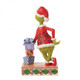 The Grinch Leaning On Stacked Gifts Figurine By Jim Shore 6015218