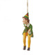 Buddy Elf Crouching Hanging Ornament By Jim Shore 6015729