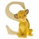 "S" Simba Disney Enchanting Alphabet Letter