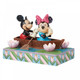 Disney Traditions Row-mance is in the Air (Mickey & Minnie in a Rowboat Light- Up Figurine) By Jim Shore 6016328