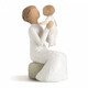 Willow Tree Grandmother Figurine showing a grandmother and child together