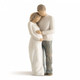 Willow Tree Figurine showing a man and pregnant woman