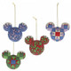 Disney Traditions hanging Mickey Head designs