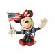 Disney Traditions Minnie Mouse in Patriotic dress with her American Flag mini figurine