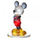 Disney Facets Mickey Mouse figurine of Mickey in a glass or crystal style