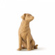 Willow Tree Love My Dog figurine showing a light coloured dog sitting down