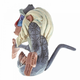 Disney Traditions Rafiki the Shaman Baboon from The Lion King sitsting cross-legged mini figurine