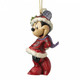 Disney Traditions Minnie mouse covered in glitter Christmas hanging ornament figurine