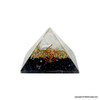 Selenite & Black Tourmaline Orgonite Pyramid