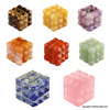 Amethyst Pyramid Cube Aura Energy Generator with 54 Points Amethyst Pyramid Cube Aura Energy Generator with 54 Points