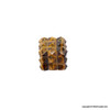 Tiger Eye Pyramid Cube Aura Energy Generator with 54 Points