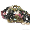 Natural Tourmaline Multi Layered Petite Chips Bracelets