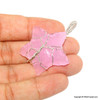 Halo Rose Quartz Star Wire wrap pendant Halo Rose Quartz Star Wire wrap pendant