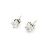 Petite Round Cut Gemstone Studs - 4 mm