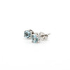 Petite Round Cut Gemstone Studs - 4 mm