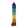 Chakra Stone Bonded Obelisk with Reiki Sign - 5 inch