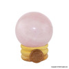 Bag of 5 Natural Rose Quartz Sphere AA+