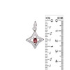 Star & Gem Sterling Silver Pendant