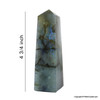 Big Natural Labradorite tower - 4 to 5 inch