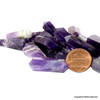Bag of 50 Petite Natural Amethyst Double Terminated Points
