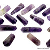 Bag of 50 Petite Natural Amethyst Double Terminated Points