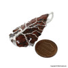 Mahogany Jasper Arrowhead wire wrap pendant - Tree of life design Mahogany Jasper Arrowhead wire wrap pendant - Tree of life design