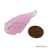 Halo Rose Quartz Arrowhead wire wrap pendant - Tree of life design