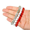 Howlite Beads Bracelet - 8 mm
