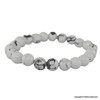 Howlite Beads Bracelet - 8 mm