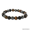 Hematite, Tiger Eye & Obsidian Beads Bracelets - 8 mm