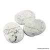 Howlite Oval Worry Stone