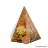 Tiger Eye Tree of life Orgonite Hexagon Pyramid - 3 inch Tiger Eye Tree of life Orgonite Hexagon Pyramid - 3 inch