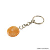 Orange Aventurine Disc Key chain - 1-inch Orange Aventurine Disc Key chain - 1-inch