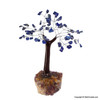 Lapis Lazuli Tree with natural cluster base - 5 inch