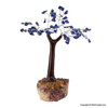 Lapis Lazuli Tree with natural cluster base - 5 inch