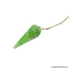 Green Fluorite Diamond shape pendulum