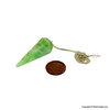 Green Fluorite Diamond shape pendulum