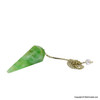 Green Fluorite Diamond shape pendulum