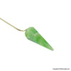 Green Fluorite Diamond shape pendulum
