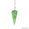 Green Fluorite Diamond shape pendulum