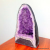 Natural Amethyst Geode Cathedral Collectors piece 26 lbs of Aura with tiny crystal quartz and calcite