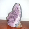 Natural Aura purple tall Amethyst Geode 3 inch