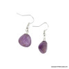 Amethyst tiny beads dangle earrings Amethyst tiny beads dangle earrings