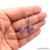 Amethyst tiny beads dangle earrings Amethyst tiny beads dangle earrings