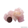Rose Quartz raw stones 1 to 2 inch - Bag of 20 pieces