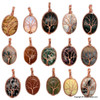 Tree of life wire-wrap pendants