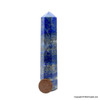 Lapis Lazuli 8-sided obelisk tower - 4 inch